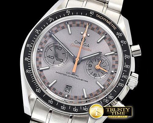 오메가 Speedmaster Moonwatch SS/SS Grey/Org OMF A7750 9900 -OMG0564D