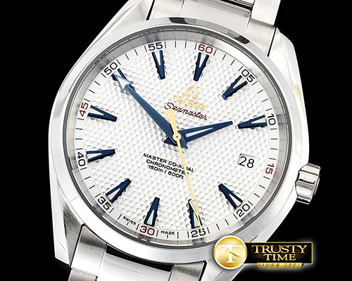 오메가 Aqua Terra Master Ryder Cup SS/SS White Ult Asia 8500 -OMG0574