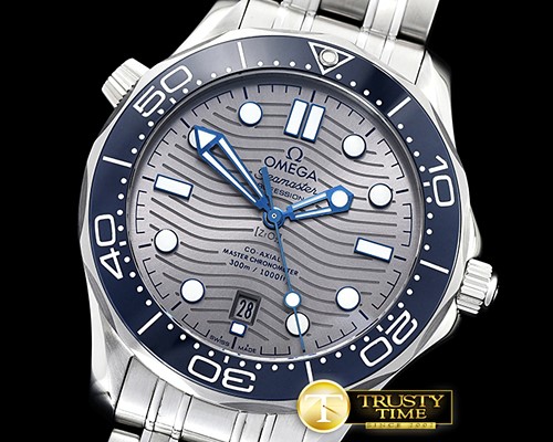 오메가 Seamaster 300m Basel 2018 SS/SS Grey VSF Asia 8800 -OMG0577