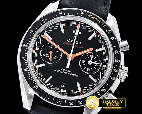 오메가 Speedmaster Moonwatch SS/LE Blk/Org OMF A7750 9900 -OMG0579C