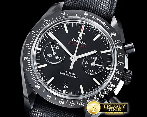 오메가 Speedmaster DSOM Black CER/NY Blk OMF A7750 -OMG0588B