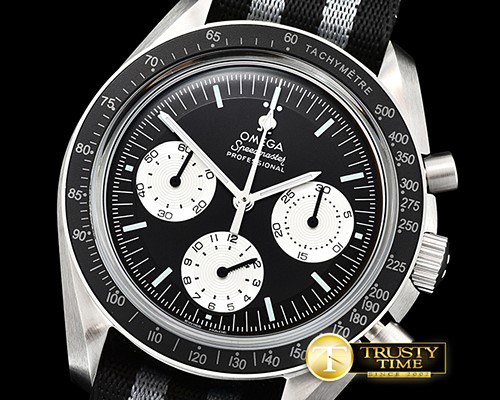 오메가 SpeedMaster Alaska Project III SS/NY Blk JHF Venus 75 -OMG520A
