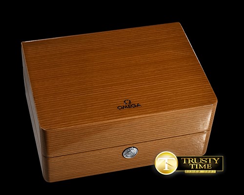 오메가 Omega Wooden Box 1:1 2018 Model w Cards -OMGACC019