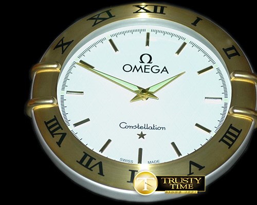 오메가 Dealer Clock Constellation Style Swiss Quartz -OMGCLK001