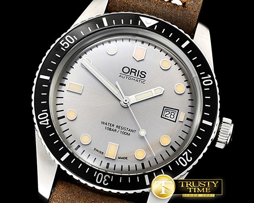 오리스 Oris Divers 7720 SS/LE Silver Grey ZZF Asia 2836 -OR015A