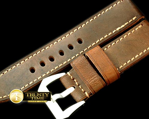 파네라이 Volutto Distress Brown 24/24 Leather Strap -PACC040