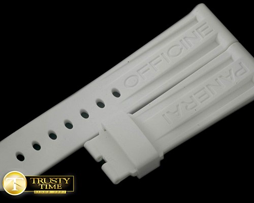 파네라이 24/22 Grey Rubber Strap for 44mm Pams -PACC084A