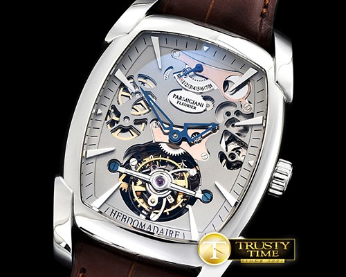 파르미지아니 Kalpa Hebdomadaire Tourbillon SS/LE Grey Asia HW Tourb -PAR018B