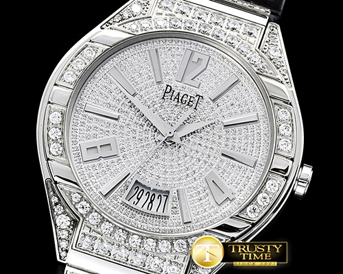 피아젯 Piaget Polo Diamonds SS/LE Diam White MKF Miyota 9015 -PIA040A