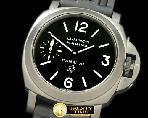 파네라이 Pam 005 Logo SS/RU Blk A6497 -PN005V2RU