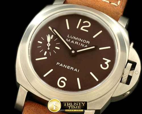 파네라이 Pam 061D Tobacco Brown TI/LE A6497 -PN061DLE