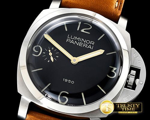 파네라이 PAM127 E Luminor 1950 Ltd SS/LE Black Noob Asia 6497 -PN127ELE4