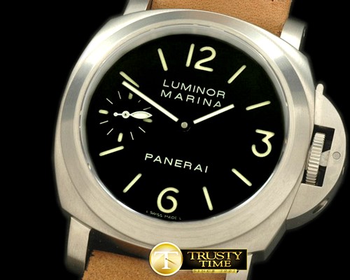 파네라이 Pam 177 N TI/LE Black Asia 6497 -PN177NLE1