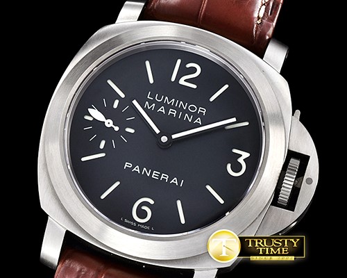 파네라이 PAM177N TI/LE Black (Croc) HF Asia 6497 21600bph -PN177NLE2