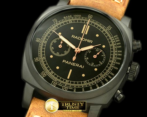 파네라이 Radiomir 1940 Chrono PVD/LE Black Jap OS20 Quartz -PN1940F