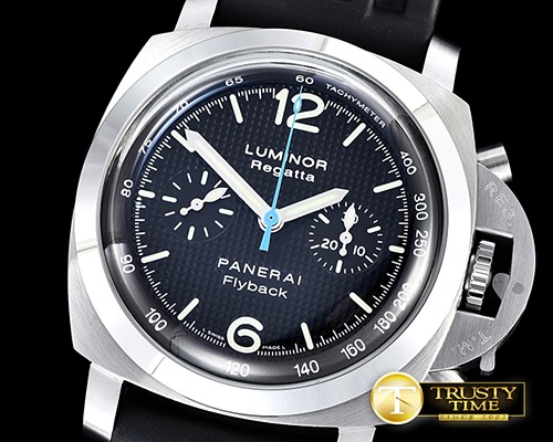 파네라이 PAM253 Luminor Regatta Flyback SS/RU Black HF A7750 -PN253IRU