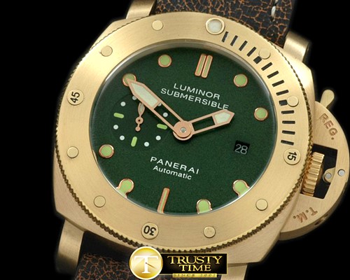 파네라이 Pam 382 N Submersible Bonzo CU/LE SG25J Auto -PN283