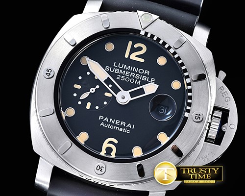 파네라이 PAM285 Submersible 2500 SS/RU Black New Bez Asia 23J -PN285LE