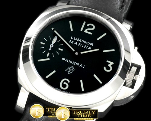 파네라이 Pam 318 L SS/LE Black A6497 21600bph -PN318LLE1
