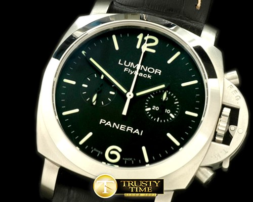 파네라이 Pam 361 Flyback Chrono SS/LE Black ST19M -PN361LE