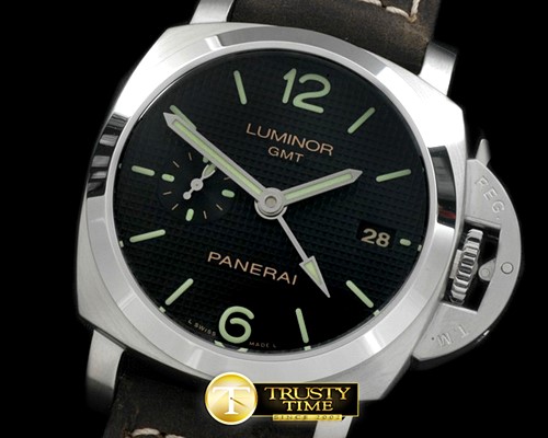 파네라이 Pam 535Q 1950 3 Days Auto SS/LE Blk P9001 -PN535QLE