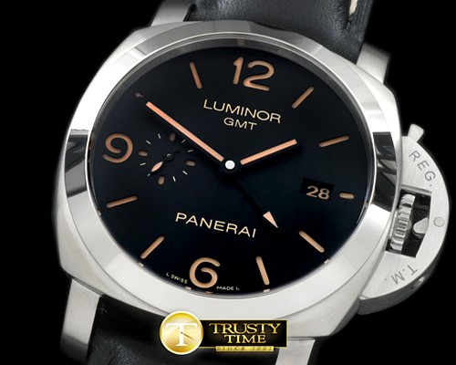 파네라이 Pam 586Q 1950 3 Days Auto SS/LE Blk A7750 -PN586QLE