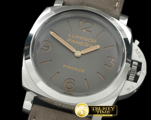 파네라이 Pam 605 Firenze SS/LE Grey P3000 -PN605QLE1