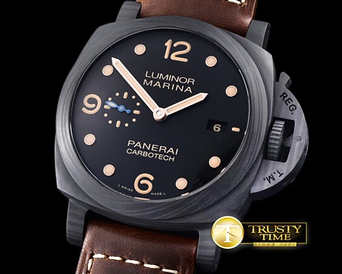 파네라이 PAM661 CarboTech Forged Carbon LE V6F A7750 Mod. P9010 -PN661LE