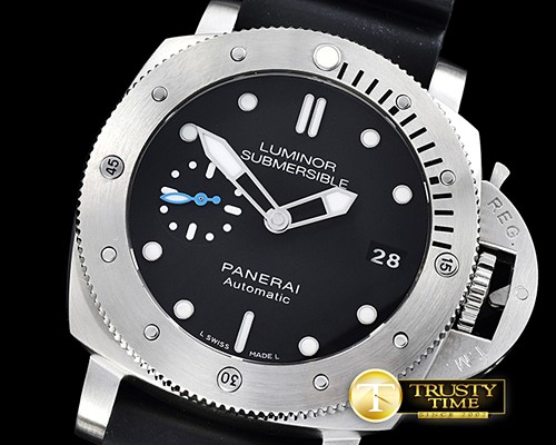 파네라이 PAM682 Lum Sub 1950 3 Day 42mm SS/RU Blk ZF P9010 -PN682TRU