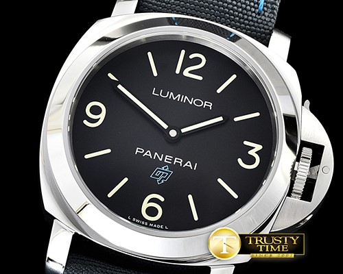 파네라이 PAM774 Luminor Base Blue Logo 3 Days SS/NY Blk XF A6498 -PN774NY