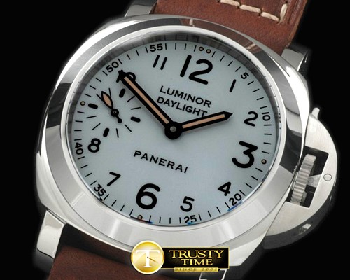 파네라이 Pam 785B Q 8 Days SS/LE White A6497/P5000 -PN785BLE