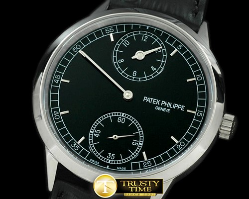 파텍필립 Classic Regulatuer SS/LE Black Asian 17J Manual H/W -PP0107