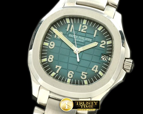 파텍필립 Aquanaut Jumbo V2 Auto SS/SS Blue Swiss SW 200 -PP0110