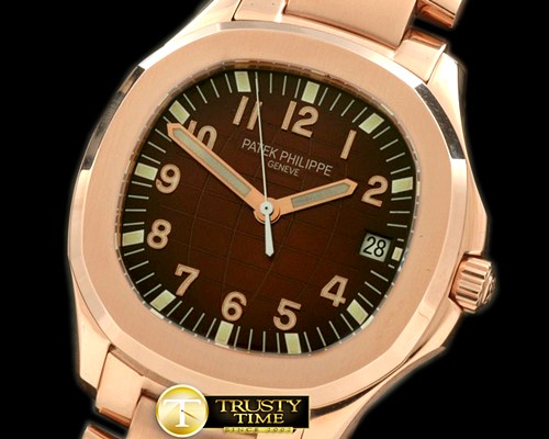 파텍필립 Aquanaut Jumbo V3 Auto RG/RG Brown Asian 4813 28800 -PP0123