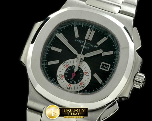 파텍필립 Nautilis Chrono SS/SS Black A7750 -PP0135B