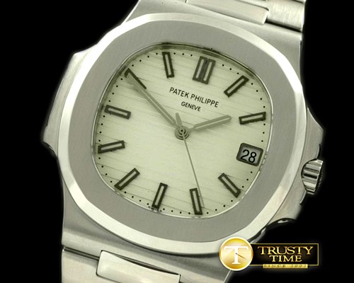 파텍필립 Nautilis Jumbo SS/SS White Miyota 9015 -PP0146A