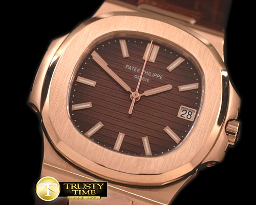 파텍필립 Nautilis Jumbo RG/LE Brown Miyota 9015 -PP0149B