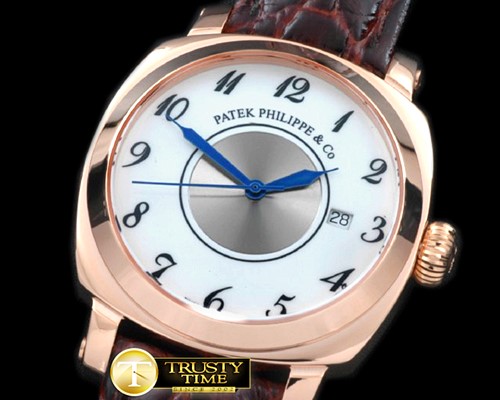 파텍필립 Grand Classics Auto RG/LE White Asian 2824 -PP0160C