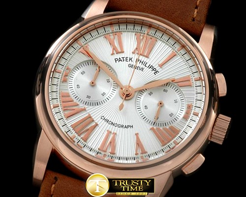 파텍필립 5170 Chrono RG/LE White Jap OS20 Quartz -PP0171A