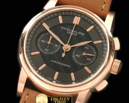 파텍필립 5170 Chrono RG/LE Black Jap OS20 Quartz -PP0171D