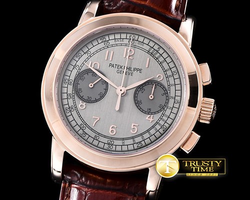 파텍필립 Classic 5070P Chrono RG/LE Gray Venue 75 -PP0194A