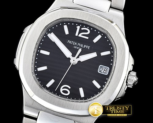 파텍필립 Nautilus 7010 Ladies SS/SS BlackSwiss Qtz -PP0215C