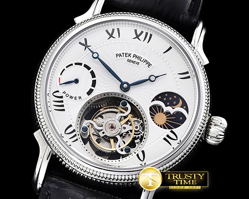 파텍필립 MoonPhase Day/Ngt PR SS/LE WhiteAsia HW Tourbillon -PP0254A