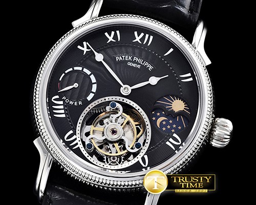 파텍필립 MoonPhase Day/Ngt PR SS/LE BlackAsia HW Tourbillon -PP0254B
