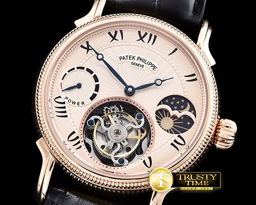 파텍필립 MoonPhase Day/Ngt PR RG/LE Rose GAsia HW Tourbillon -PP0255C