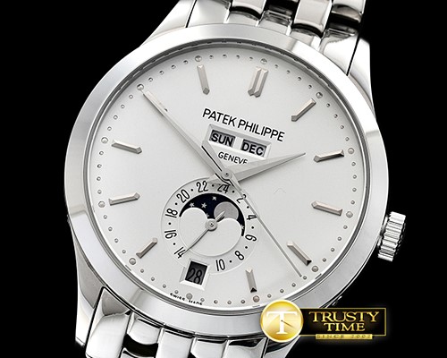 파텍필립 Complication GMT Moonphase 5396G SS/SS White MY9015 -PP0263A