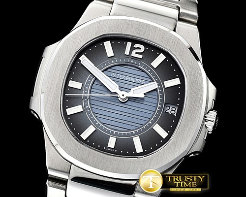 파텍필립 Nautilus 7010 Ladies SS/SS BlueSwiss Qtz -PP0265B