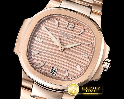 파텍필립 Patek Nautilus 33mm RG/RG Rose Gold PF Miyota 9015 -PP0272B