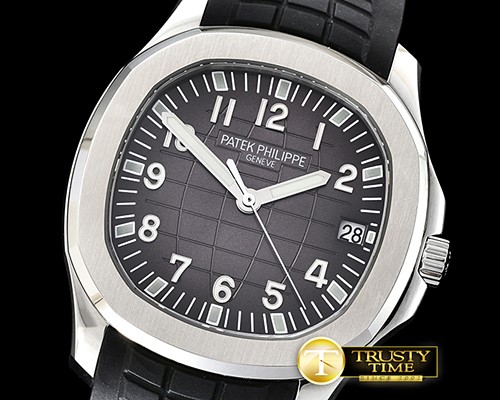 파텍필립 Aquanaut Ref.5167 SS/RU Grey/Num PF Asia 2824 Mod -PP0281A