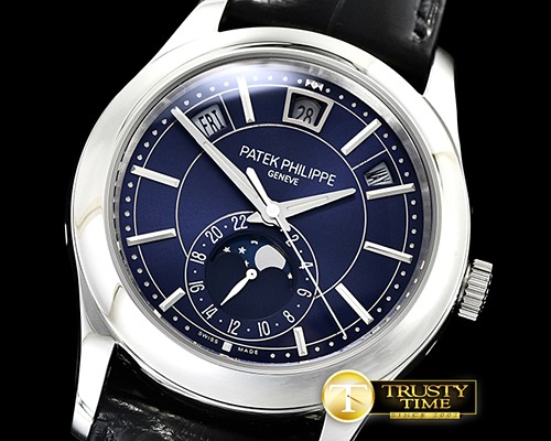파텍필립 Annual Cal. Moonphase Ref.5205 SS/LE Blue KMF MY9015 -PP0286A